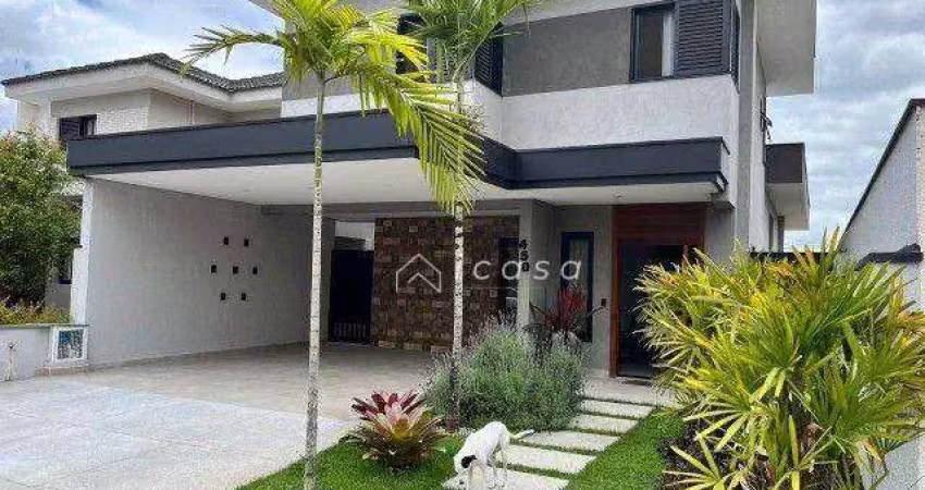 Sobrado com 4 dormitórios à venda, 330 m² por r$ 2.760.000,00 - floradas da serra residencial - são josé dos campos/sp
