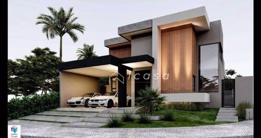 Casa com 3 dormitórios à venda, 150 m² por R$ 1.000.000,00 - Condomínio Terras do Vale - Caçapava/SP