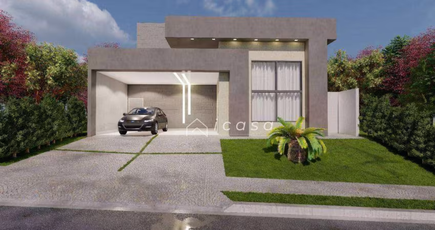 Casa com 3 dormitórios à venda, 150 m² por R$ 960.000,00 - Condomínio Terras do Vale - Caçapava/SP