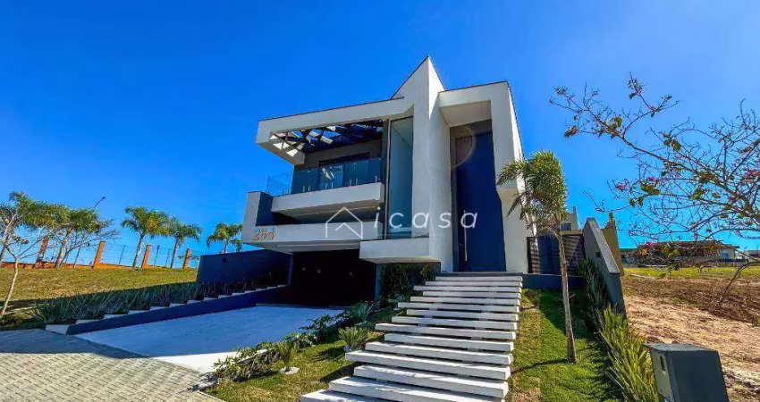Sobrado com 4 dormitórios à venda, 430 m² por r$ 3.800.000,00 - alphaville - são josé dos campos/sp