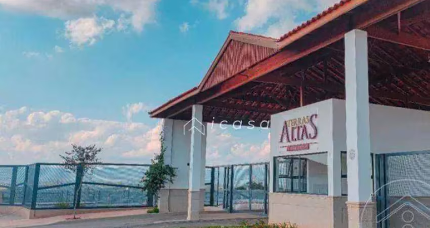 Terreno comercial à venda, 240 m² por r$ 230.000 - terras altas - caçapava/sp