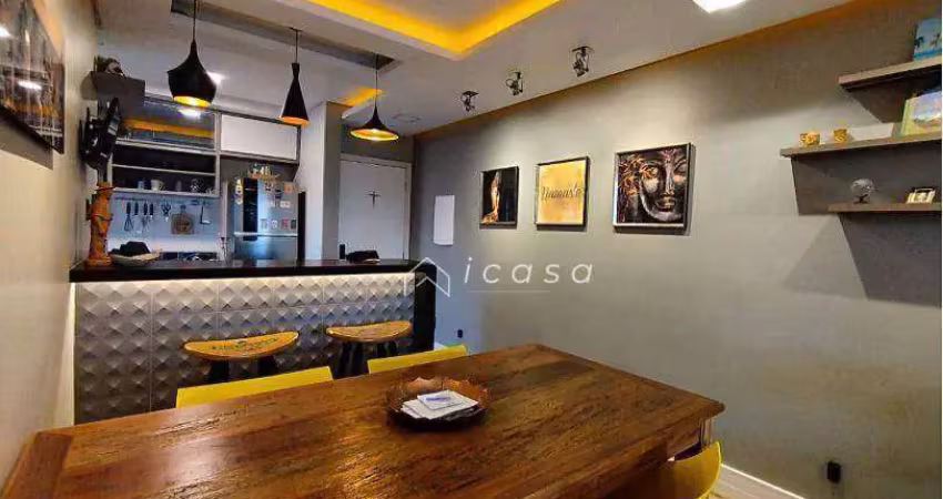 Apartamento com 2 dormitórios à venda, 72 m² por R$ 593.600,00 - Vera Cruz - Caçapava/SP