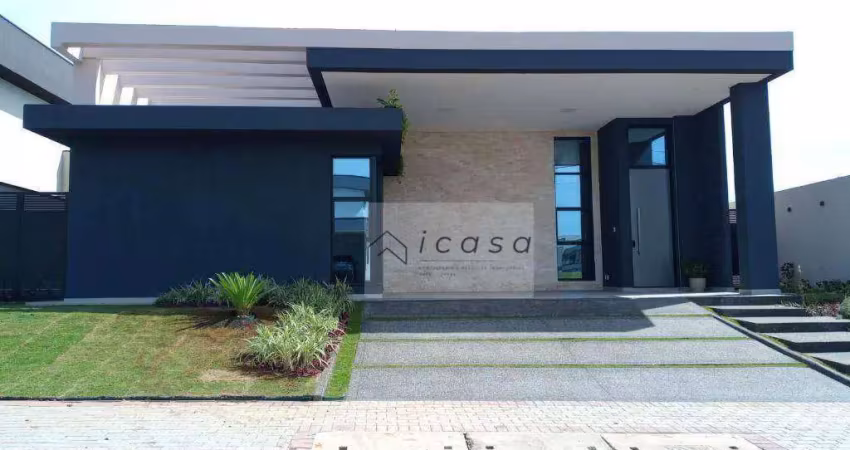 Casa com 3 dormitórios à venda, 250 m² por r$ 2.400.000,00 - condomínio residencial ecopark bourbon - caçapava/sp