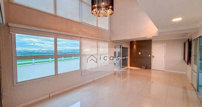 Cobertura com 4 dormitórios, 236 m² - venda por R$ 2.500.000,00 ou aluguel por R$ 13.687,66/mês - Jardim Aquarius - São José dos Campos/SP