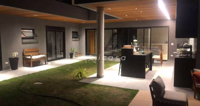Sobrado com 3 dormitórios à venda, 310 m² por R$ 3.500.000,00 - Condomínio Residencial Colinas do Paratehy - São José dos Campos/SP