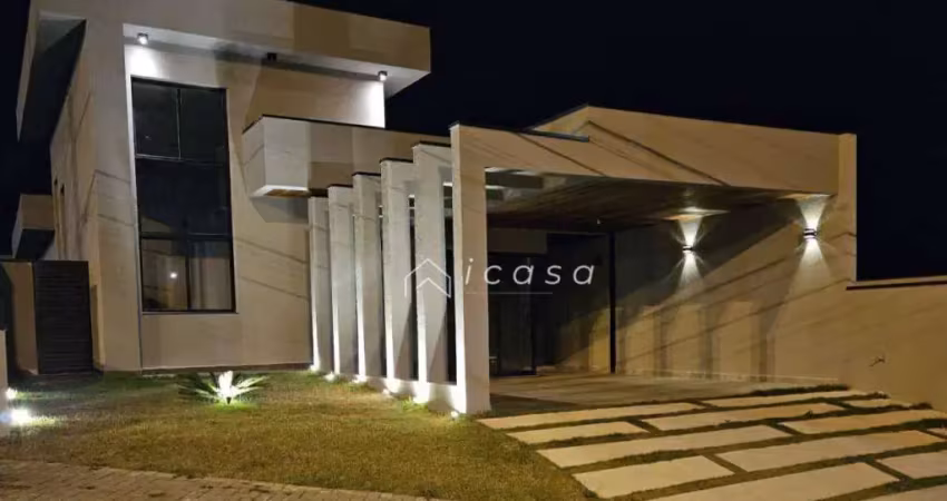 Casa com 3 dormitórios à venda, 238 m² por r$ 1.280.000,00 - condomínio residencial mantiqueira - são josé dos campos/sp