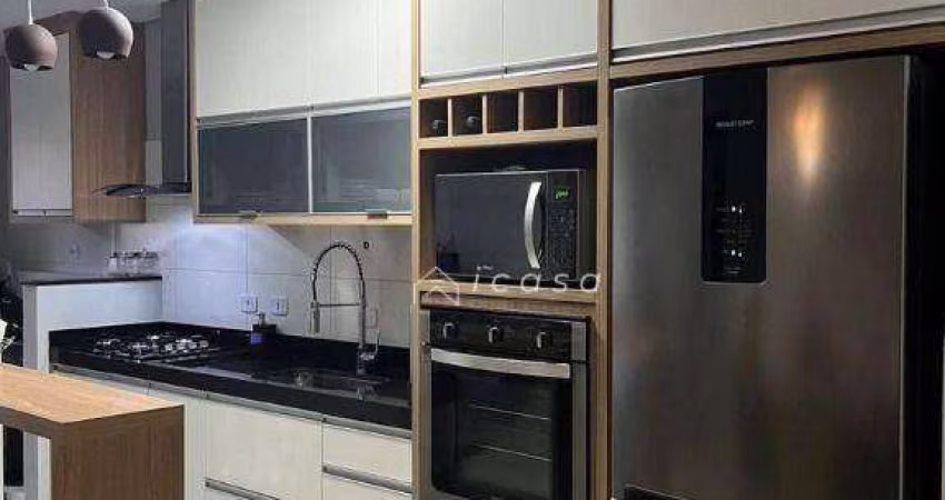 Apartamento com 2 dormitórios à venda, 60 m² por R$ 350.000,00 - Borda da Mata - Caçapava/SP