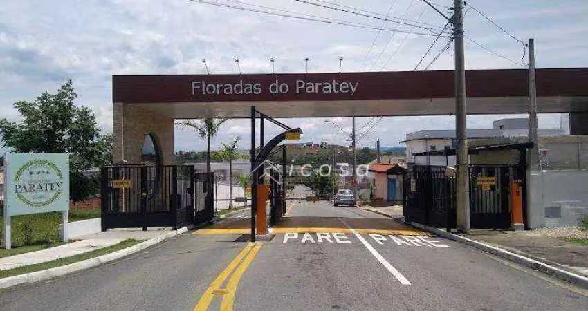 Terreno à venda, 300 m² por r$ 683.000,00 - condomínio floradas do paratey - são josé dos campos/sp