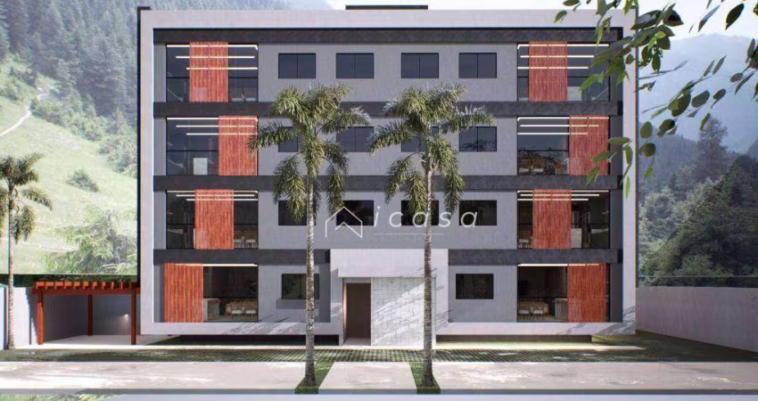 Apartamento com 1 dormitório à venda, 53 m² por R$ 464.701,50 - Indaiá - Caraguatatuba/SP