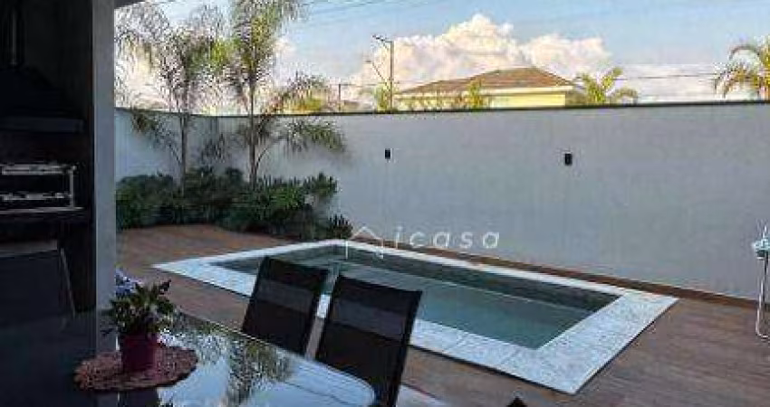 Casa com 3 dormitórios, 170 m² - venda por R$ 1.265.000,00 ou aluguel por R$ 7.261,67/mês - Condomínio Terras do Vale - Caçapava/SP