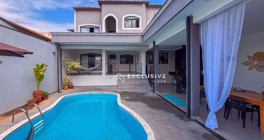 Sobrado com 3 dormitórios à venda, 230 m² por r$ 850.000,00 - vila antônio augusto luiz - caçapava/sp
