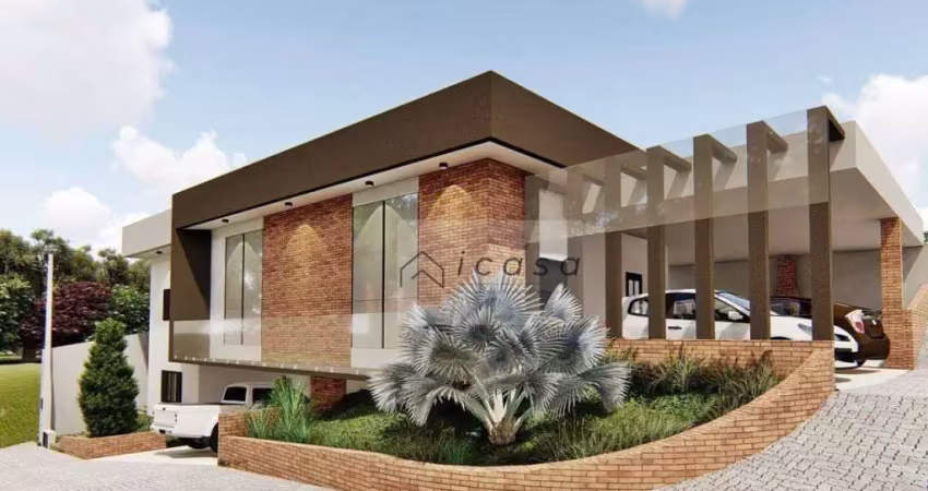 Sobrado com 4 dormitórios à venda, 320 m² por R$ 1.480.000,00 - Condomínio Residencial Mantiqueira - São José dos Campos/SP