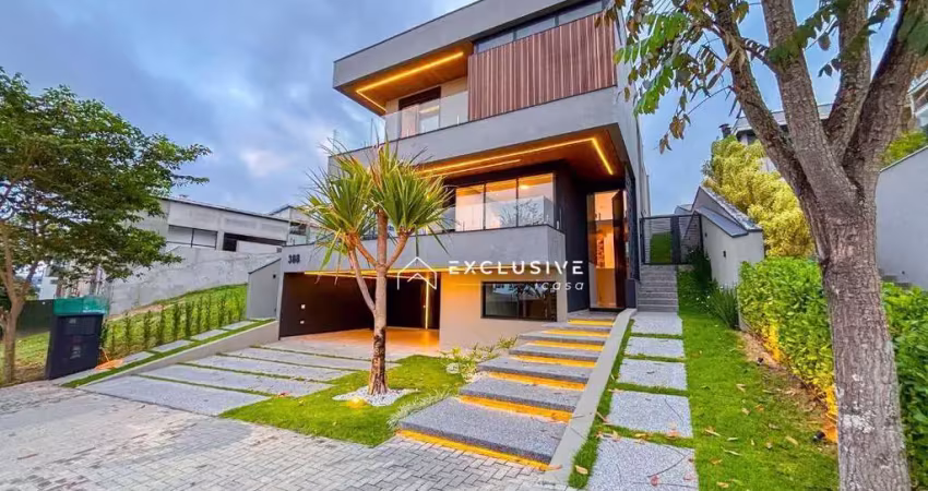 Sobrado com 4 dormitórios à venda, 470 m² por r$ 4.900.000,00 - alphaville - são josé dos campos/sp