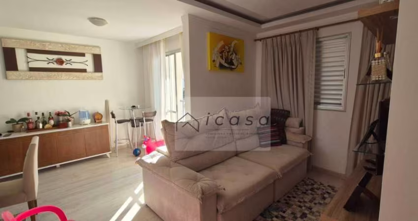 Apartamento com 2 dormitórios para alugar, 64 m² por R$ 3.471,00/mês - Jardim Augusta - São José dos Campos/SP