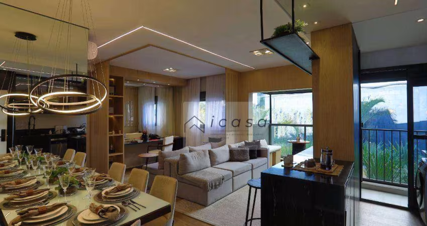 Apartamento com 2 dormitórios à venda, 59 m² por R$ 670.914,53 - Jardim Esplanada - São José dos Campos/SP