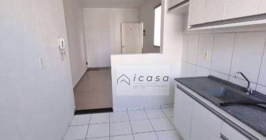 Apartamento com 2 dormitórios para alugar, 45 m² por R$ 1.690,00/mês - Vila São José - Taubaté/SP