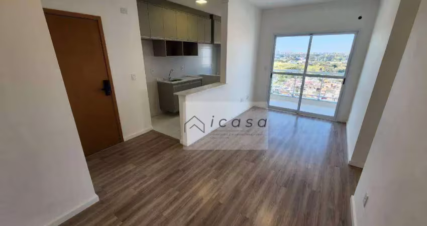 Apartamento com 3 dormitórios para alugar, 75 m² por R$ 3.938,00/mês - Villa Branca - Jacareí/SP