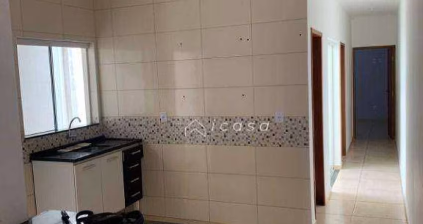 Casa com 2 dormitórios à venda, 60 m² por R$ 265.000,00 - Res Jequitiba - Caçapava/SP