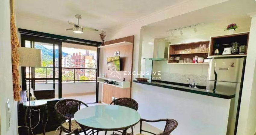 Apartamento com 2 dormitórios, 87 m² - venda por r$ 899.000,00 ou aluguel por r$ 5.535,00/mês - acarau - ubatuba/sp