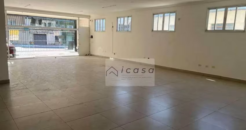 Salão para alugar, 159 m² por r$ 4.615,00/mês - monte castelo - são josé dos campos/sp