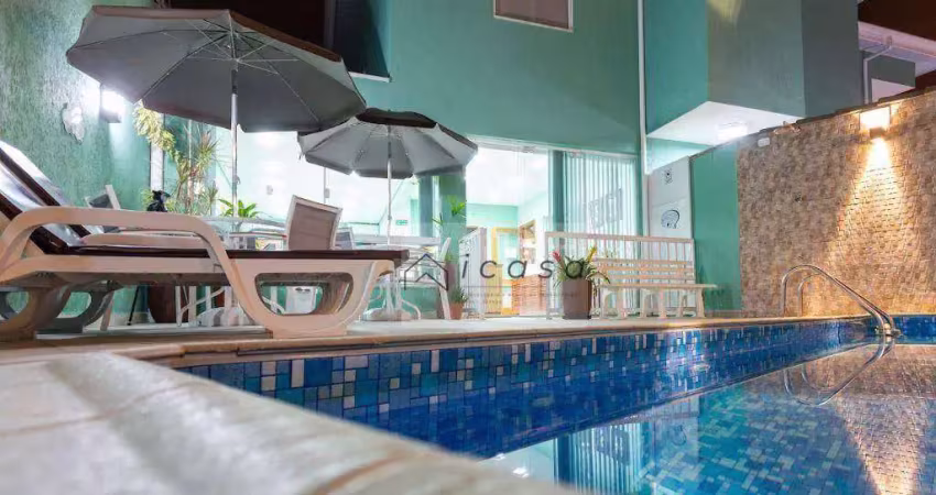 Pousada com 11 dormitórios à venda, 288 m² por r$ 3.245.000,00 - praia grande - ubatuba/sp