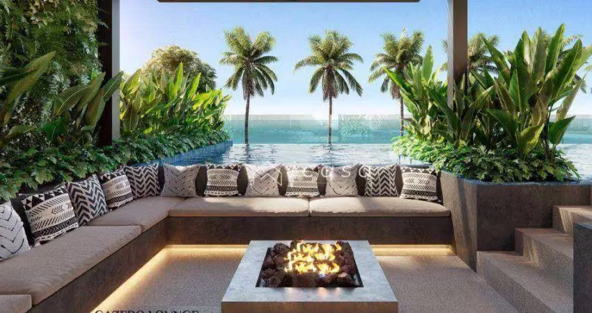 Cobertura com 3 dormitórios à venda, 254 m² por r$ 4.280.000,00 - itaguá - ubatuba/sp