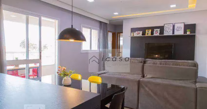 Apartamento com 2 dormitórios à venda, 73 m² por R$ 585.000,00 - Jardim Veneza - São José dos Campos/SP