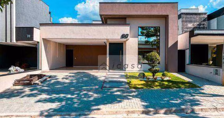 Casa com 3 dormitórios à venda, 150 m² por R$ 1.100.000,00 - Condomínio Terras do Vale - Caçapava/SP