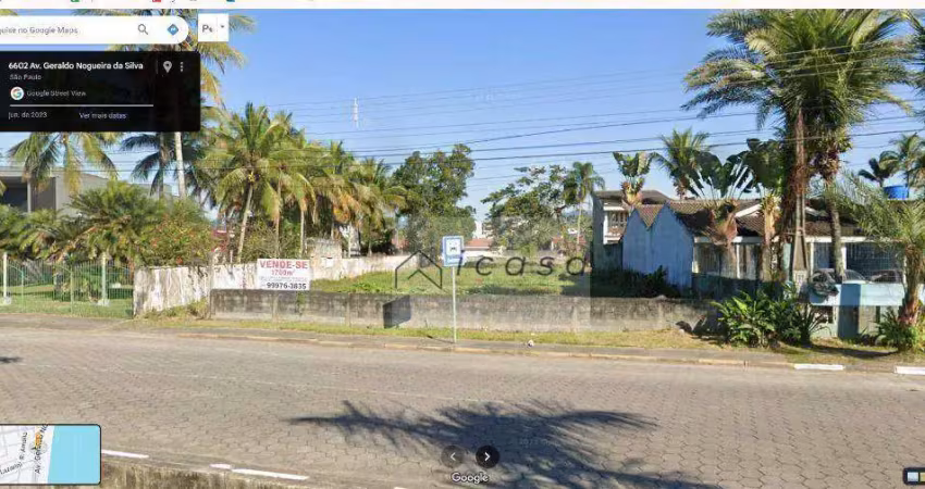 Terreno à venda, 1700 m² por r$ 4.256.000,00 - porto novo - caraguatatuba/sp