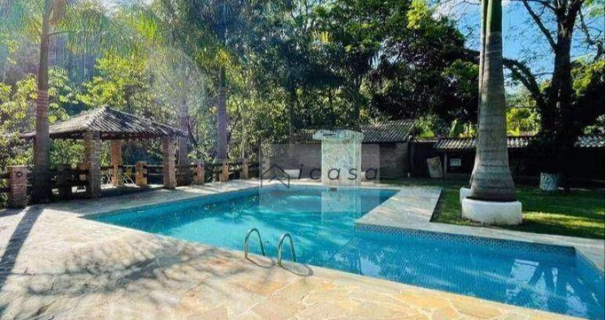 Chácara com 4 dormitórios à venda, 2500 m² por R$ 1.500.000,00 - Angola - Santa Branca/SP