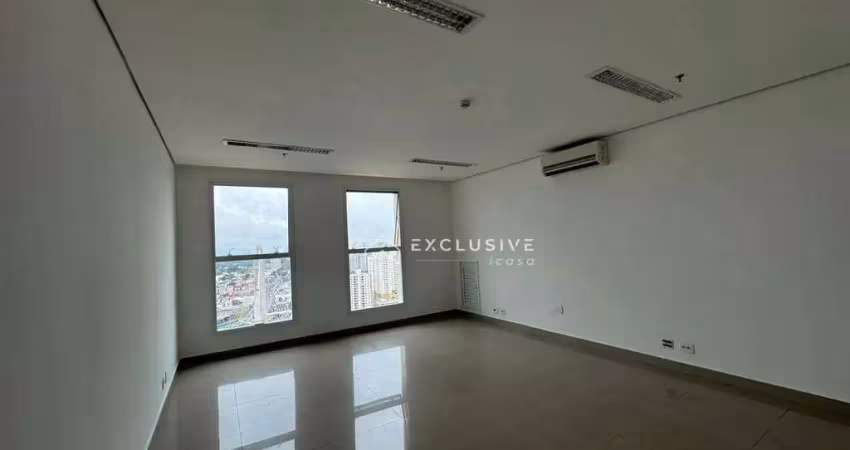 Sala para alugar, 37 m² por r$ 4.574,00/mês - jardim aquarius - são josé dos campos/sp