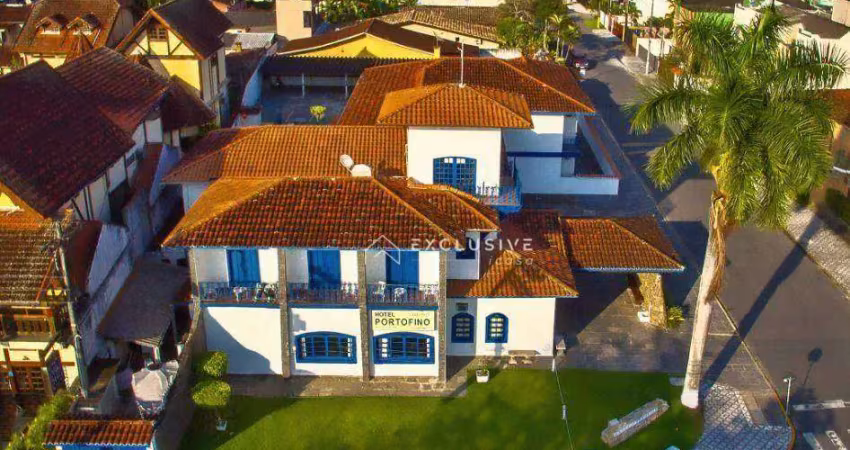 Hotel com 23 dormitórios, 1084 m² - venda por r$ 13.300.000,00 ou aluguel por r$ 59.800,00/mês - itaguá - ubatuba/sp