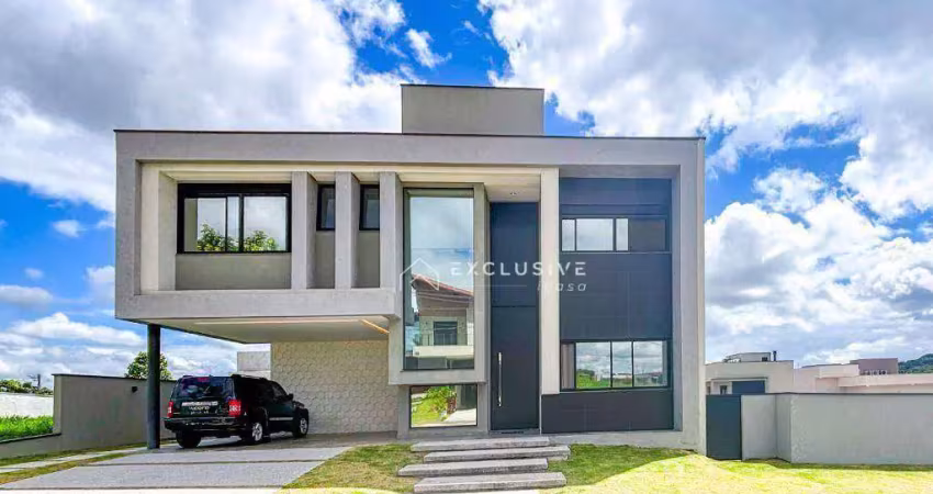 Sobrado com 4 dormitórios à venda, 298 m² por r$ 2.450.000,00 - condomínio residencial ecopark bourbon  - caçapava/sp