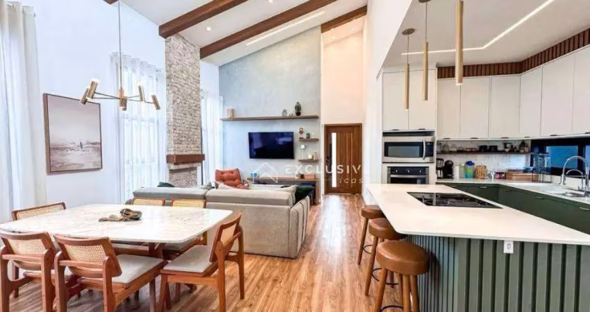 Casa com 3 dormitórios à venda, 128 m² por r$ 1.150.000,00 - malibu - caçapava/sp