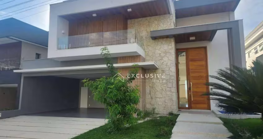 Sobrado com 4 dormitórios à venda, 450 m² por r$ 3.150.000,00 - condomínio residencial jaguary - são josé dos campos/sp
