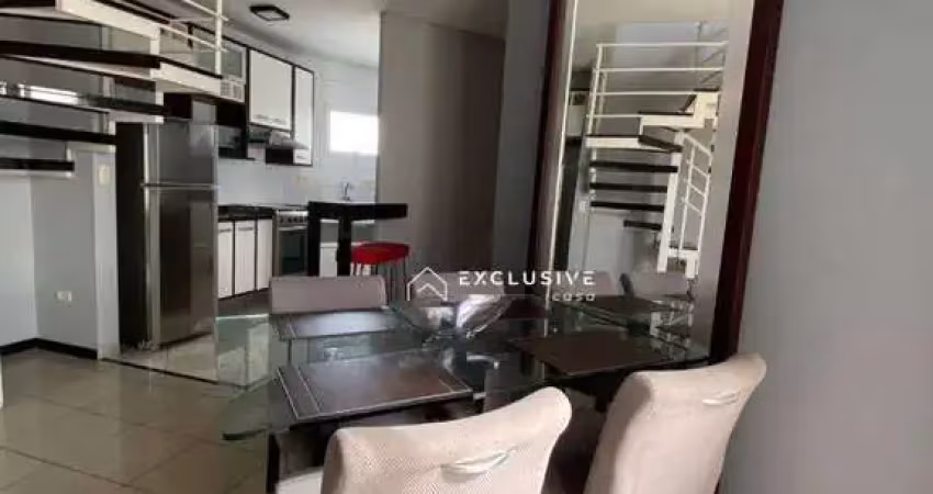 Cobertura com 2 dormitórios para alugar, 176 m² por r$ 5.817,00/mês - edifício village towers - taubaté/sp