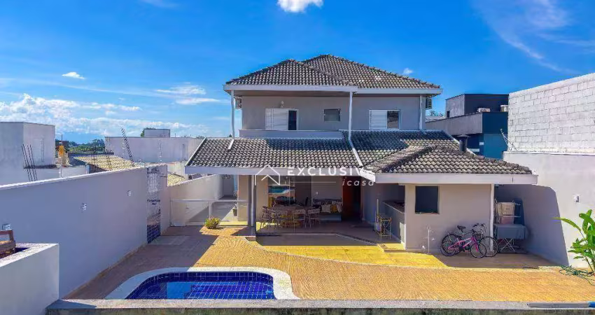 Sobrado com 3 dormitórios à venda, 320 m² por r$ 2.130.000,00 - condomínio terras do vale - caçapava/sp
