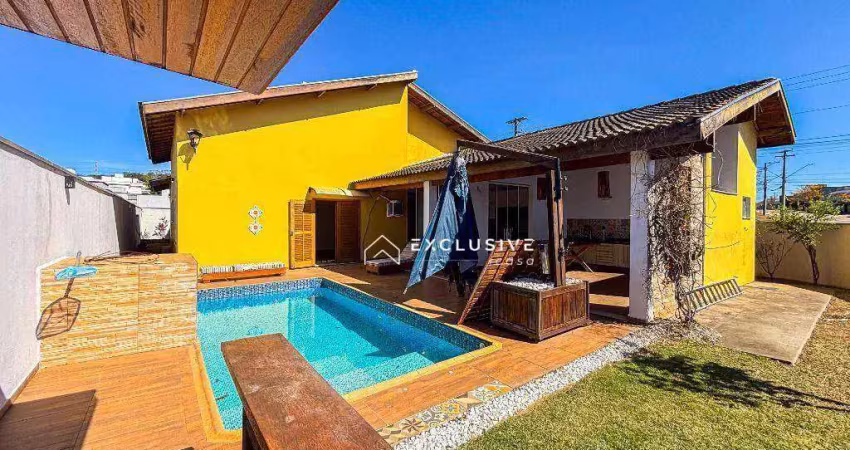 Casa com 3 dormitórios, 287 m² - venda por r$ 1.850.000,00 ou aluguel por r$ 8.000,01/mês - condomínio terras do vale - caçapava/sp