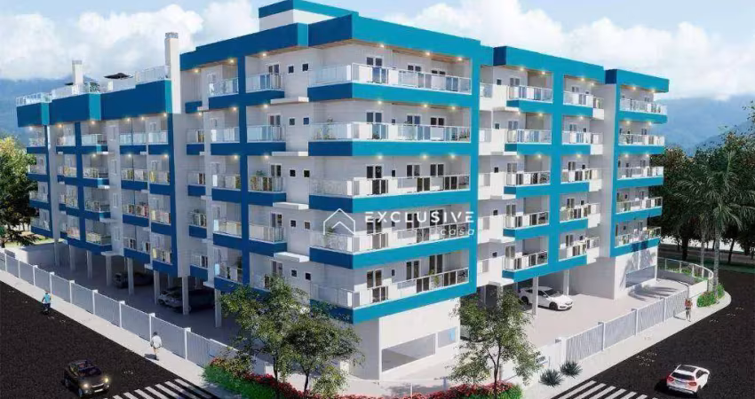 Apartamento com 2 dormitórios à venda, 66 m² por r$ 599.000,00 - toninhas - ubatuba/sp