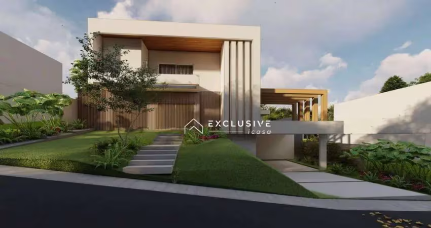 Sobrado com 4 dormitórios à venda, 500 m² por r$ 2.990.000,00 - colinas paratehy norte - são josé dos campos/sp
