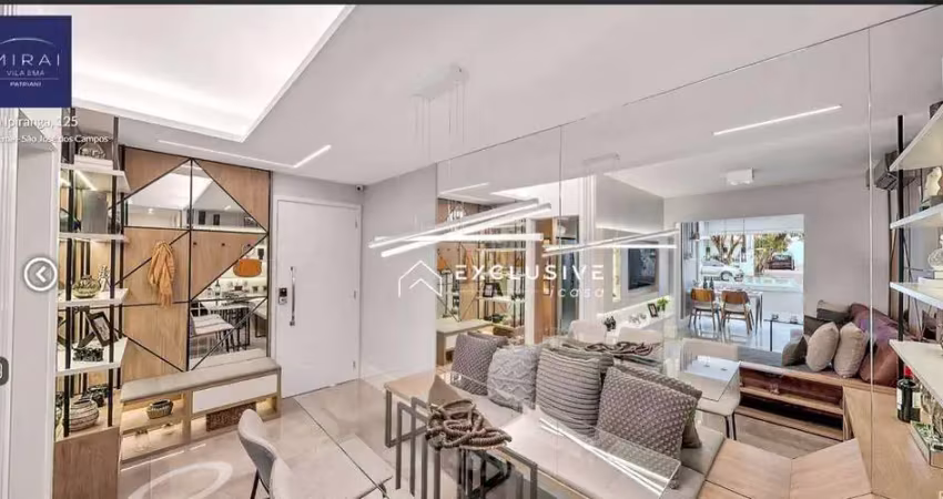 Apartamento com 2 dormitórios à venda, 87 m² por r$ 1.090.000,00 - vila ema - são josé dos campos/sp