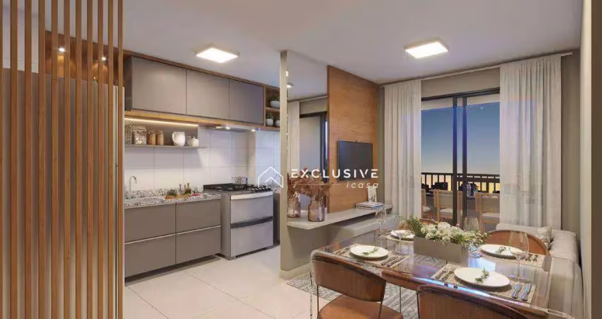 Apartamento com 2 dormitórios à venda, 55 m² por r$ 500.000,00 - parque industrial - são josé dos campos/sp