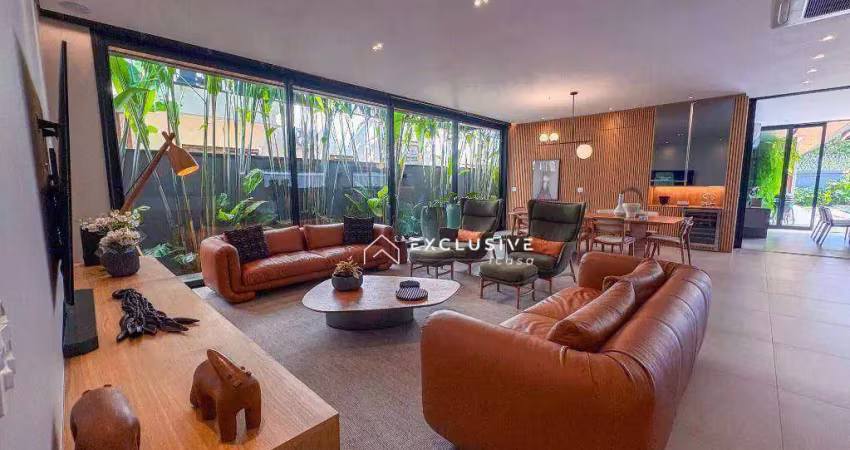 Casa com 4 dormitórios à venda, 400 m² por r$ 5.800.000,00 - condomínio loteamento reserva das figueiras - são josé dos campos/sp