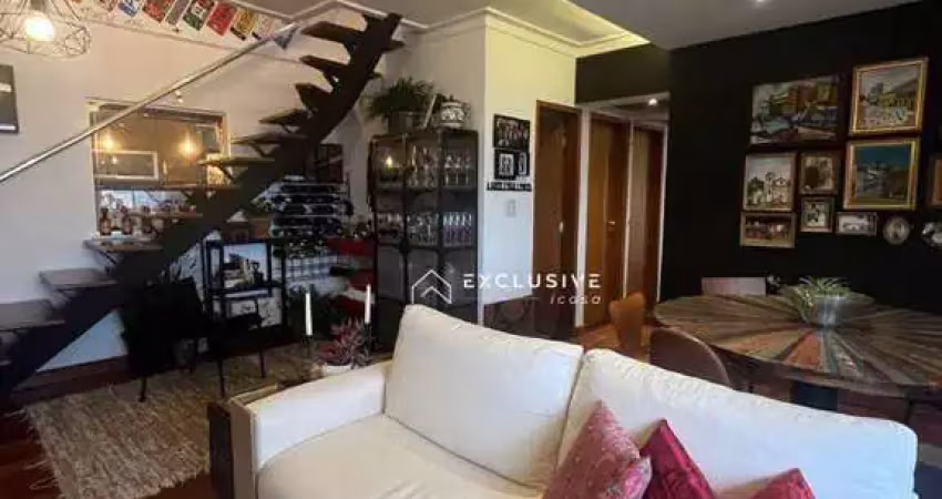 Apartamento duplex com 3 dormitórios à venda, 148 m² por r$ 1.140.000,00 - jardim satélite - são josé dos campos/sp