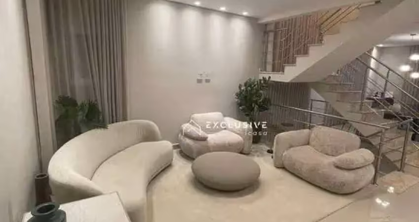 Sobrado com 4 dormitórios à venda, 202 m² por r$ 1.490.000,00 - condomínio residencial mantiqueira - são josé dos campos/sp
