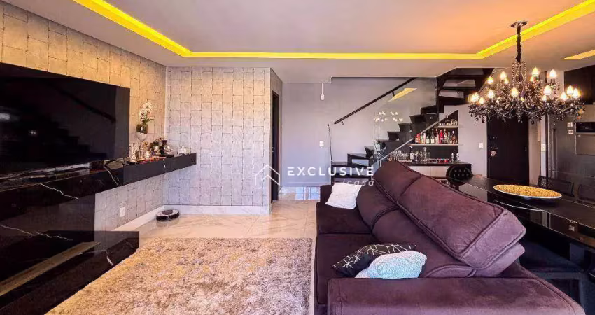 Apartamento com 2 dormitórios à venda, 103 m² por r$ 1.380.000,00 - vila ema - são josé dos campos/sp