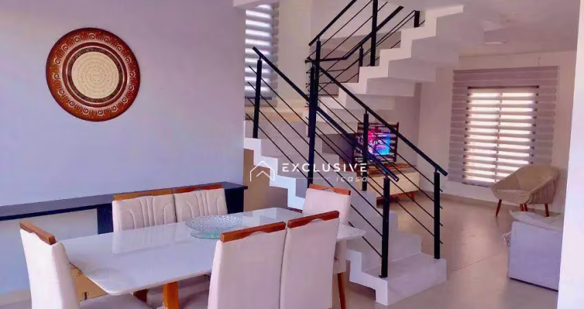 Sobrado com 2 dormitórios à venda, 130 m² por r$ 900.000,00 - condomínio terras do vale - caçapava/sp