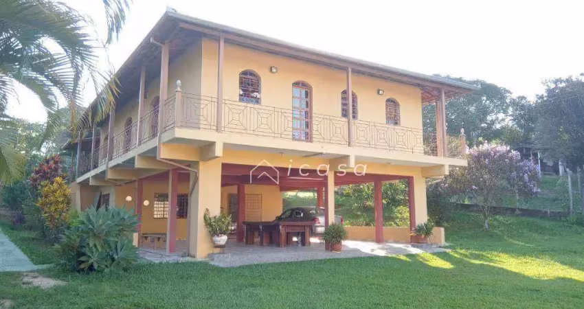 Chácara com 4 dormitórios, 2050 m² - venda por r$ 980.000,00 ou aluguel por r$ 3.915,00/mês - loteamento jomabe ii - caçapava/sp