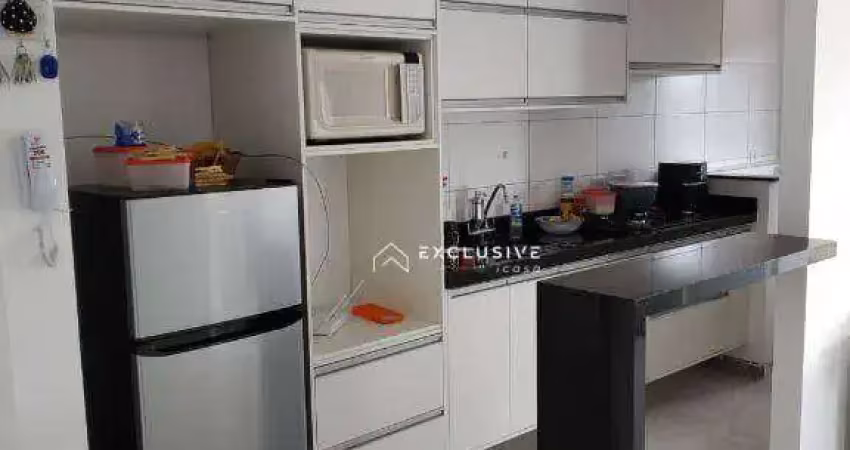 Apartamento com 2 dormitórios à venda, 59 m² por r$ 320.000,00 - borda da mata - caçapava/sp