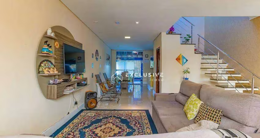 Sobrado com 3 dormitórios à venda, 134 m² por r$ 596.000,00 - jardim minas gerais - são josé dos campos/sp